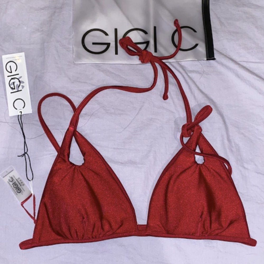 New with tags Gigi C Bikini Andi Top